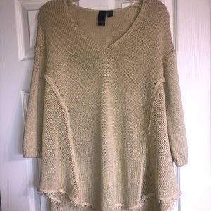 Sand colored sweater